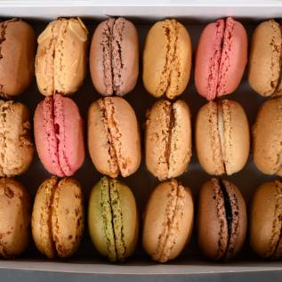 Boite de 18 macarons