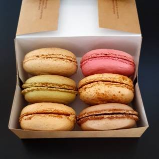 Boite de 6 gros macarons