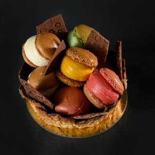 Marmite de macarons glacés 4 pers.